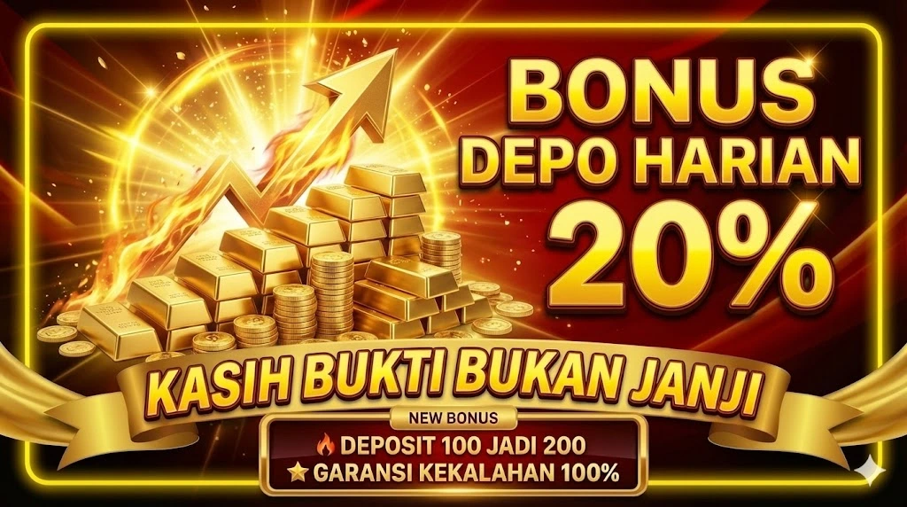 Bonus Deposit Harian 20%